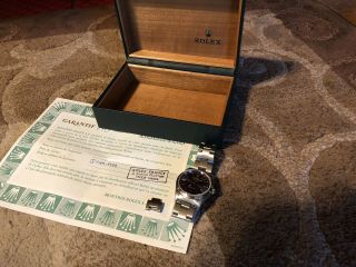Vintage Rolex Air King 1400,  Cal 3000 and Papers.  Plus a Waltham Winder 3