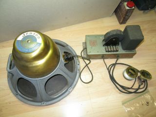 Vintage Jensen G 610 15 " Speaker 3 Way Ultra High Fidelity W/ A - 221 Crossover