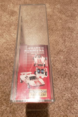 Transformers Hasbro G1 Red Alert AFA 85 NM,  Rare 5