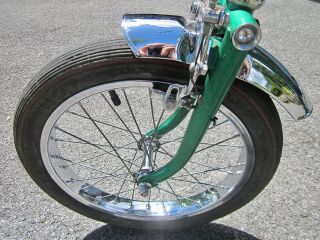 Vintage ' 69 Raleigh MK1 Chopper 5 speed (3,  2) bicycle in ' flamboyant green ' 4