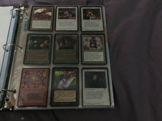 Magic The Gathering Set Antiquities Almost Complete Set