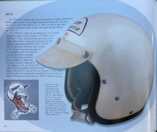 Vintage 50s Bell 500 - TX Motorcycle Auto Racing Toptex Helmet 11