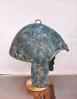 Scythian bronze helmet.  Kuban type.  About 7 - 6th century BC Chr. 5