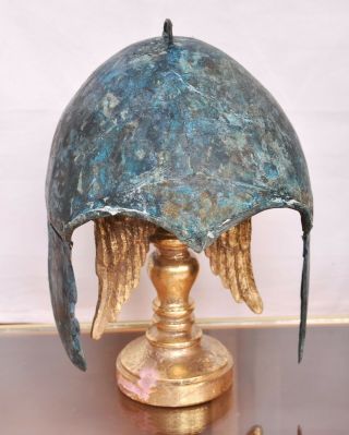 Scythian bronze helmet.  Kuban type.  About 7 - 6th century BC Chr. 6