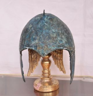 Scythian bronze helmet.  Kuban type.  About 7 - 6th century BC Chr. 8