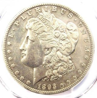 1893 - S Morgan Silver Dollar $1 - Certified Pcgs Xf Details (ef) - Rare Key Coin