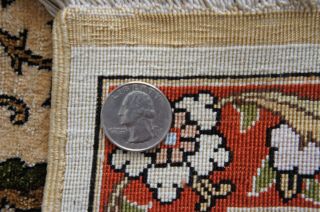Pristine Collectors 100 Silk Turkish HEREKE Rug ($1,  748) 12