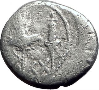 Mark Antony Cleopatra Lover 32bc Ancient Silver Roman Coin Legion Xx I64710