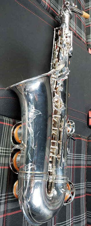 Henri Selmer Paris Mark VI legendary pro alto saxophone in RARE silver plate mk6 5