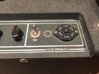 Vintage 1975 Vox AC30 TB Top Boost 2x12 Amplifier w/ Silver Vox Celestion Alnico 4