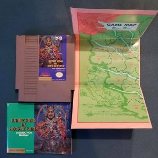 Bandit Kings Of Ancient China Nintendo Entertainment System 1991 Nes Map