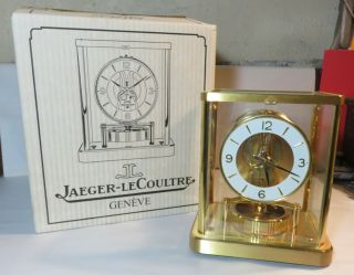 Vintage Jaeger Le Coultre Atmos Clock 540 As - Is