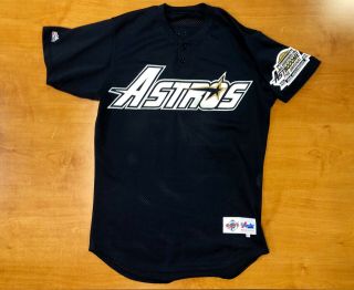 Vintage 1995 Houston Astros Game Worn Majestic Authentic Jersey Bregman Altuve