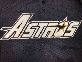 Vintage 1995 Houston Astros Game Worn Majestic Authentic Jersey bregman altuve 4