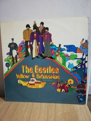 The Beatles - Yellow Submarine Rare Ppcs 7070 Odeon