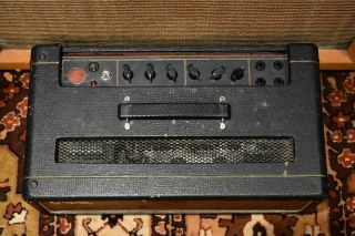 Vintage 1964 Vox Jennings JMI AC50 MKII Small Box Valve Rectified Guitar Amp 2