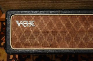 Vintage 1964 Vox Jennings JMI AC50 MKII Small Box Valve Rectified Guitar Amp 3