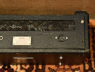 Vintage 1964 Vox Jennings JMI AC50 MKII Small Box Valve Rectified Guitar Amp 7