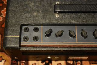 Vintage 1964 Vox Jennings JMI AC50 MKII Small Box Valve Rectified Guitar Amp 8