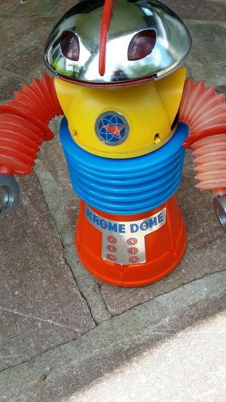 Rare Krome Dome Japanese Yonezawa Robot - Vintage 1970s - Retro - Collectible