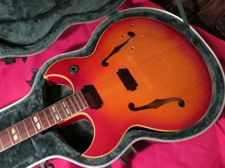 vintage 1963 Gibson Barney Kessel archtop WOOD ONLY EZ - project 4
