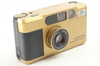 【RARE in BOX】 Contax T2 Gold 35mm Point & Shoot Film Camera From JAPAN 3