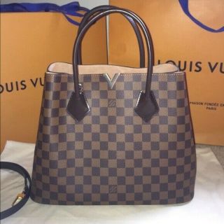 Louis Vuitton Kensington Bag Damier Ebene Brown Bag 100 Authentic Rare