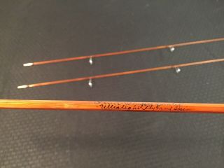 Vintage Orvis Impregnated Ultra Light Fly Fishing Rod Bamboo Spinning 5’ 9” 8