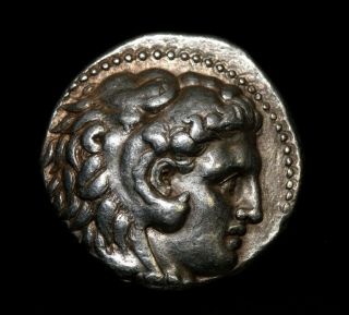 Ancient Greek Silver Alexander the Great Tetradrachm Coin. 2