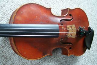 Robert Glier For Wurlitzer 1901 Cincinnati 4/4 Violin & Case 12