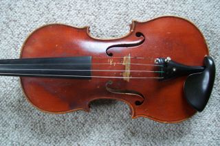 Robert Glier For Wurlitzer 1901 Cincinnati 4/4 Violin & Case 2