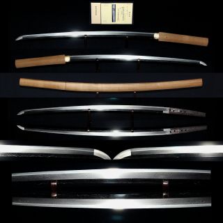 刀 Katana Antique Japanese Long Sword 68.  2cm Unsigned 三原 Mihara,  Nbthk Hozon