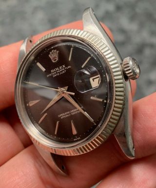 1960 Vintage Rolex Steel DateJust ref.  1601 