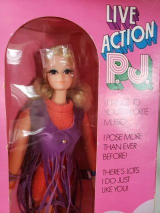 1970 Live Action Pj Barbie Doll 1156 Vintage 1970 