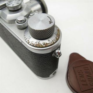 Vtg Leica IIIA 1938 Rangefinder camera & 5cm F/3.  5 Lens Germany made great 6