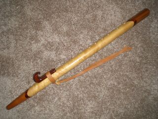 Native American Style Flute.  John Stillwell/ancient Territories Collector Mid F