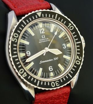 VINTAGE 1960 ' s Omega Seamaster 300 165024 c.  552 Mens Steel Divers Watch 2