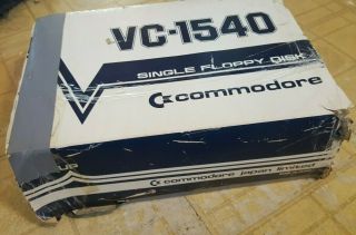 RARE Vintage Commodore 1540 Floppy drive - and w/package 2
