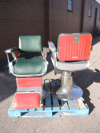 Vintage Art Deco Chrome Takara Belmont Barber Chair Very Cool Chairs