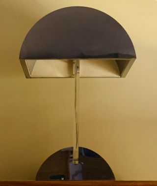 Vintage Modernist George Kovacs Lucite & Mirrored Chrome Lamp - Needs Rewiring 4