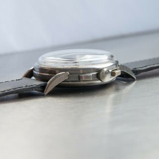 Universal Geneve Tri - Compax Men ' s Vintage Chronograph Wristwatch Steel Cal 481 7