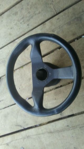 Vintage Momo Monte Carlo Leather Steering Wheel With Porsche 911 Hub