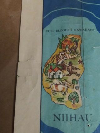 1937 Dole Pineapple Map of Hawaiian Islands Poster Hawaii 6