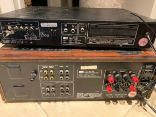 Sansui Integrated Amplifier AU - D9 Vintage Audio Amp and TU - 57 Tuner - 3