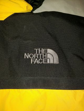 The North Face Men ' s Vintage Steep Tech Jacket Yellow Black Grey Size XL 4