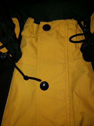 The North Face Men ' s Vintage Steep Tech Jacket Yellow Black Grey Size XL 6