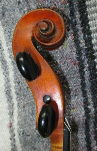 Rare Fine Old Antique 1760 Vintage Italian Master Anselmo Bellosio 4/4 Violin 10