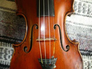 Rare Fine Old Antique 1760 Vintage Italian Master Anselmo Bellosio 4/4 Violin 3