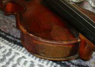Rare Fine Old Antique 1760 Vintage Italian Master Anselmo Bellosio 4/4 Violin 6
