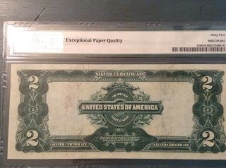 1899 $2 Silver Certificate PMG 65 EPQ RARE 3